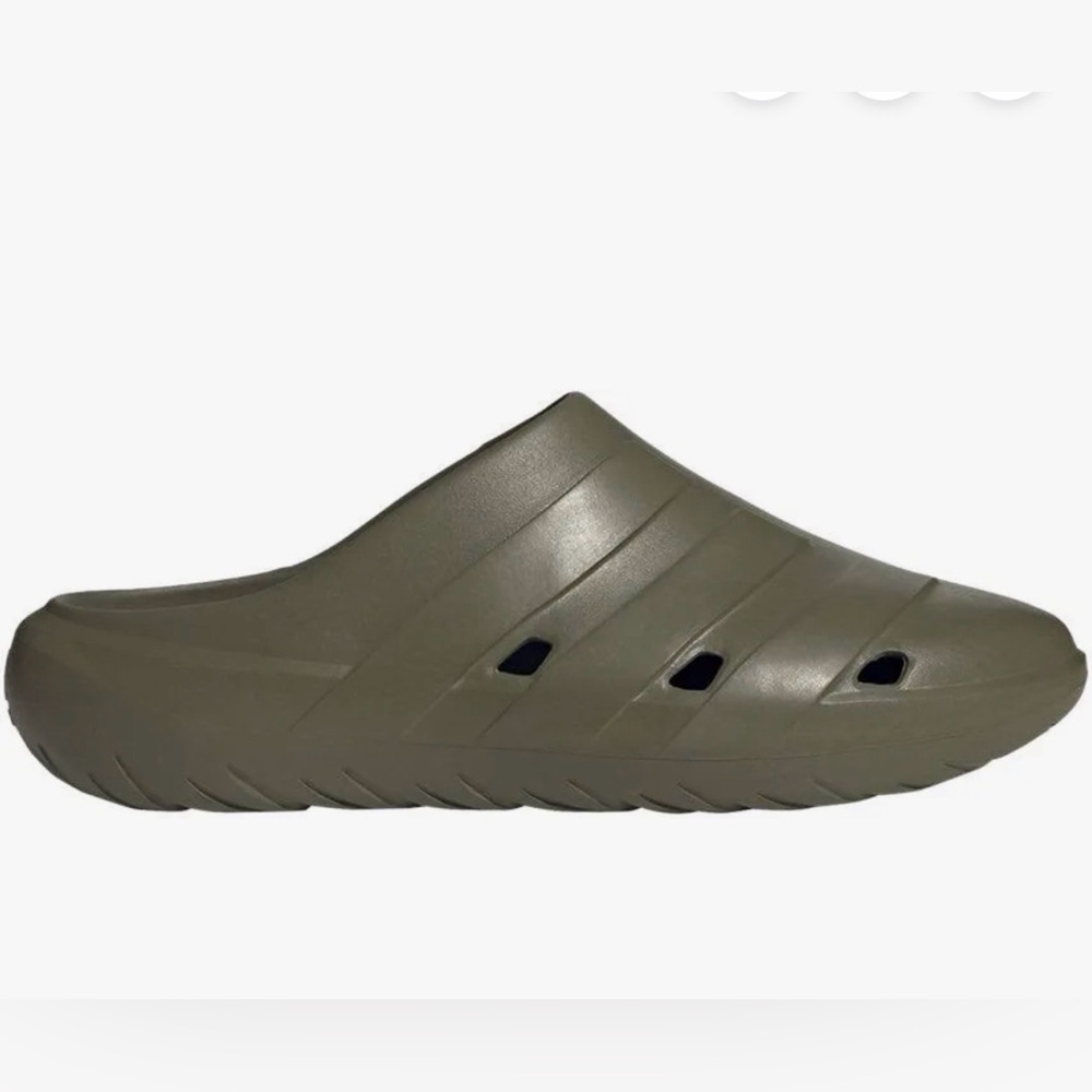 adidas Adicane Slip On Clog, Olive Green, 11